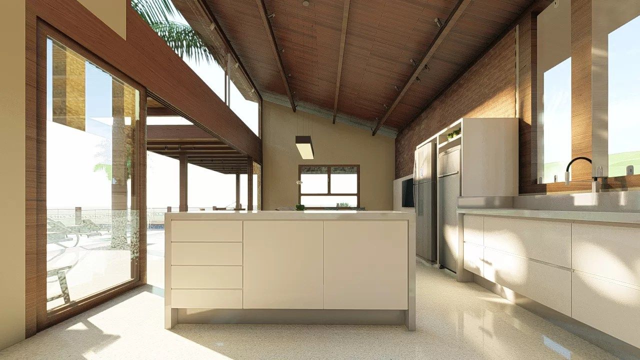 Quarto de apoio com banheiro completo