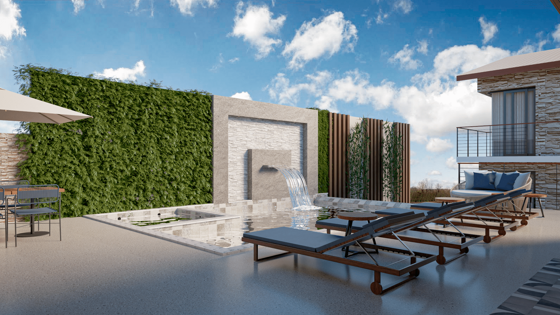 Interiores de uma Pousada em Lavras Novas