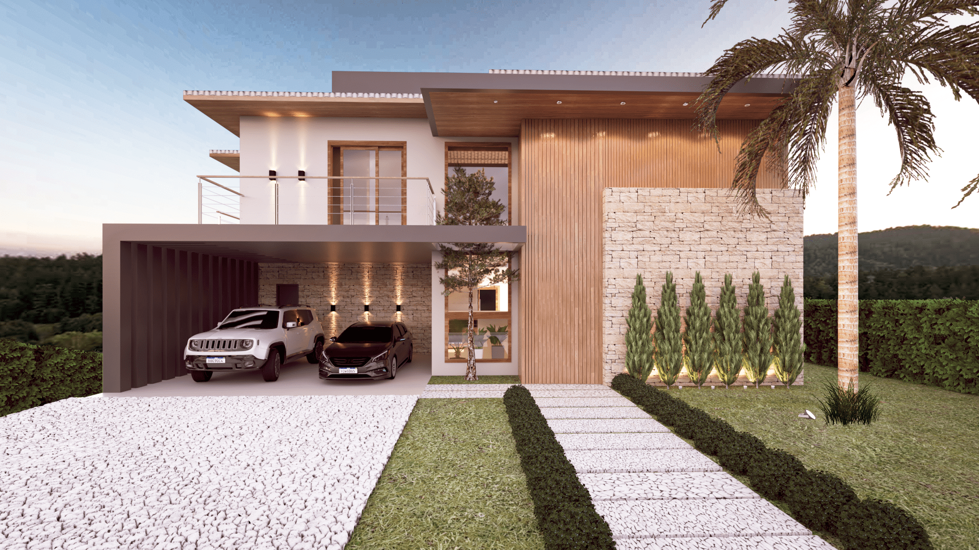 Casa Contemporânea – Condomínio Paragem do Tripuí