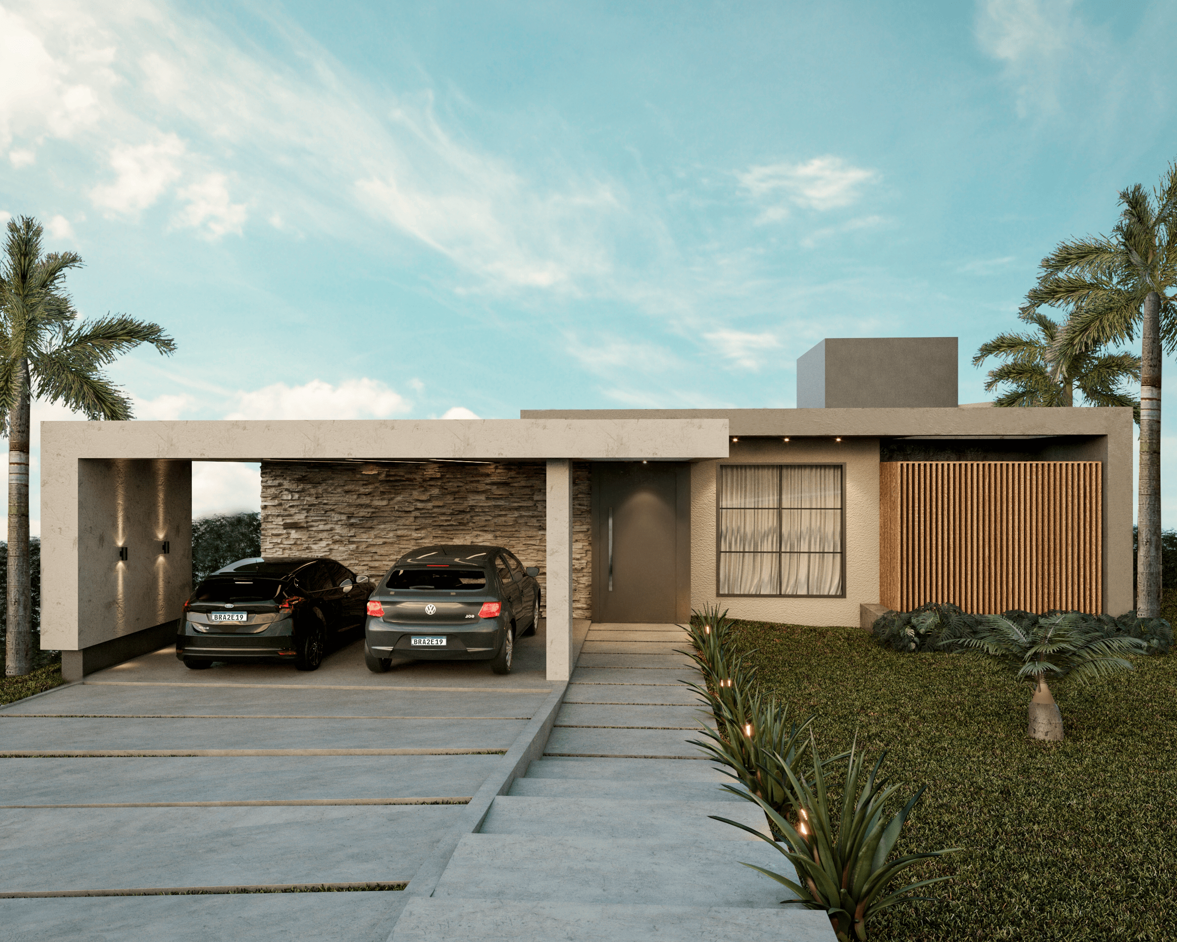 Casa Compacta no Paragem do Tripuí