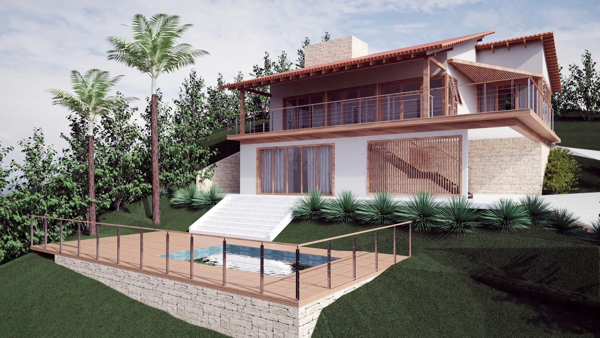 Casa de Campo com Terreno em Aclive – Condomínio Paragem do Tripuí